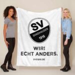 SV Sandhausen wir echt anders Fleecedecke – Decke