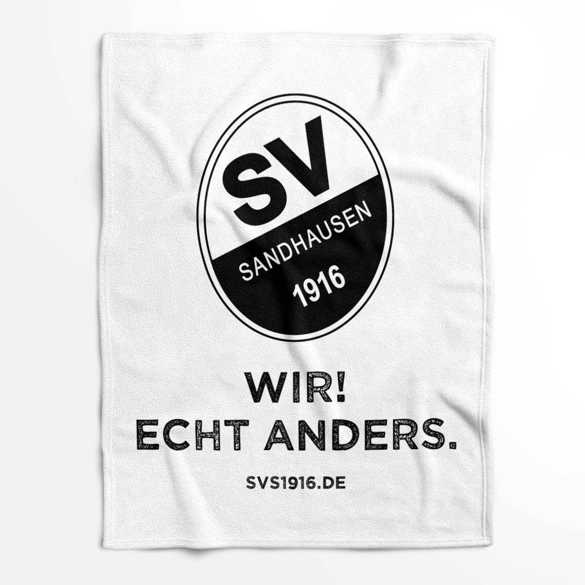 SV Sandhausen wir echt anders Fleecedecke - Decke – Bild 2