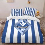SV Waldhof Mannheim 07 white blue background SVW 01 Kinderbettwäsche – Bettwäsche