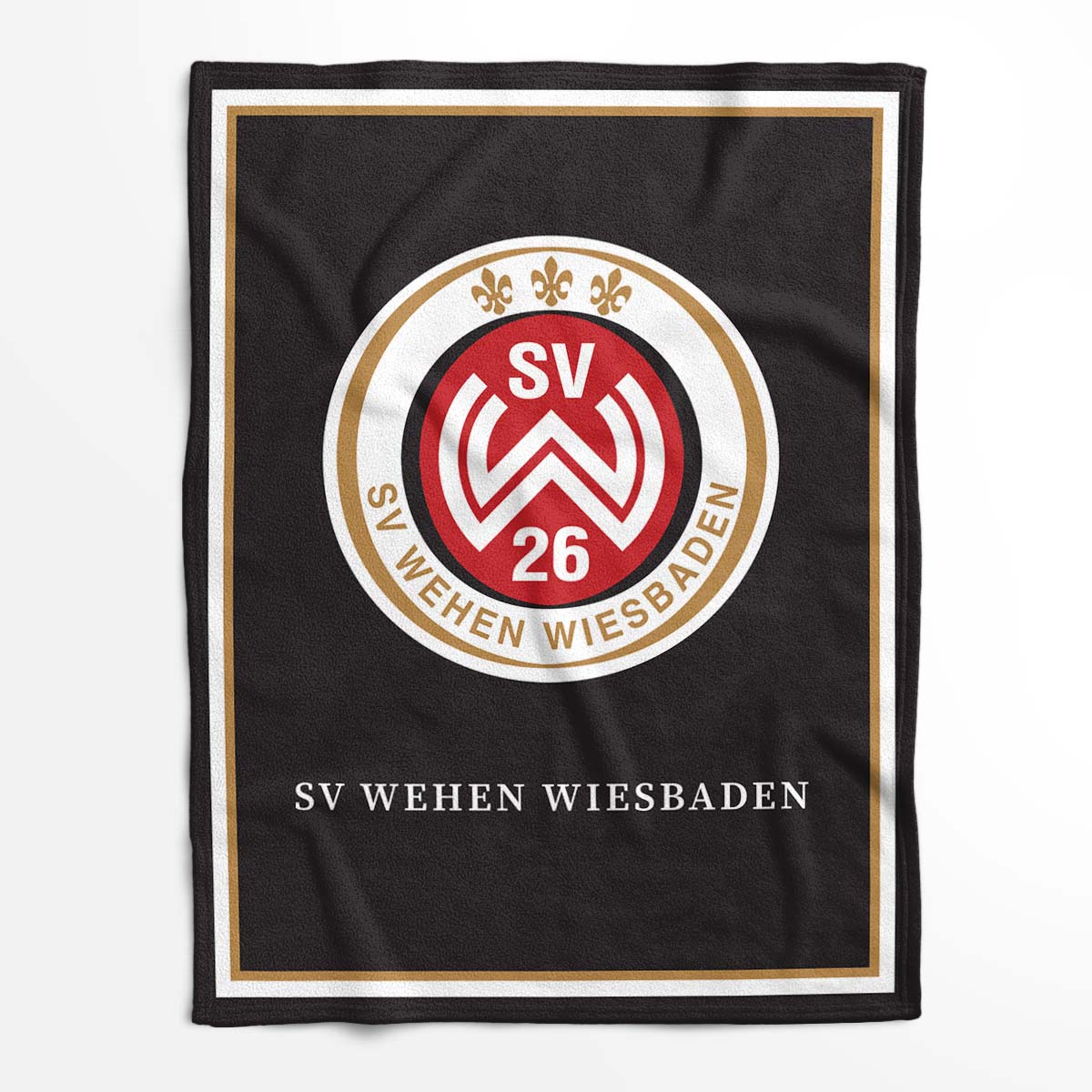 SV Wehen Wiesbaden Fleecedecke - Decke – Bild 2