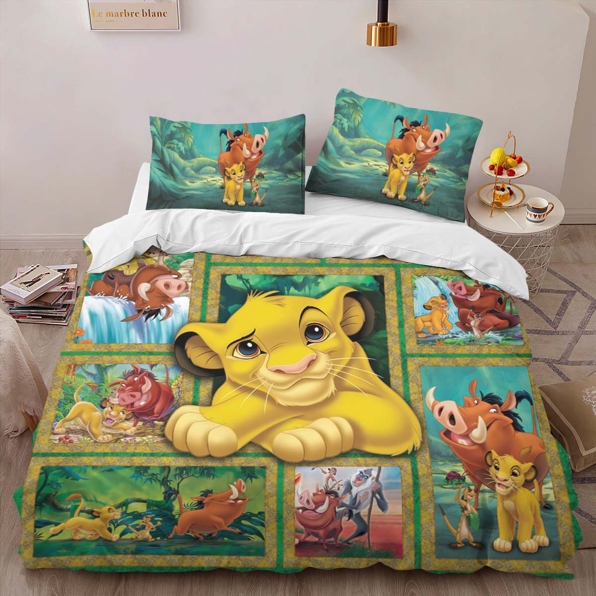 Simba Der König der Löwen Charaktere 02 Kinderbettwäsche – Bettwäsche – Bild 2
