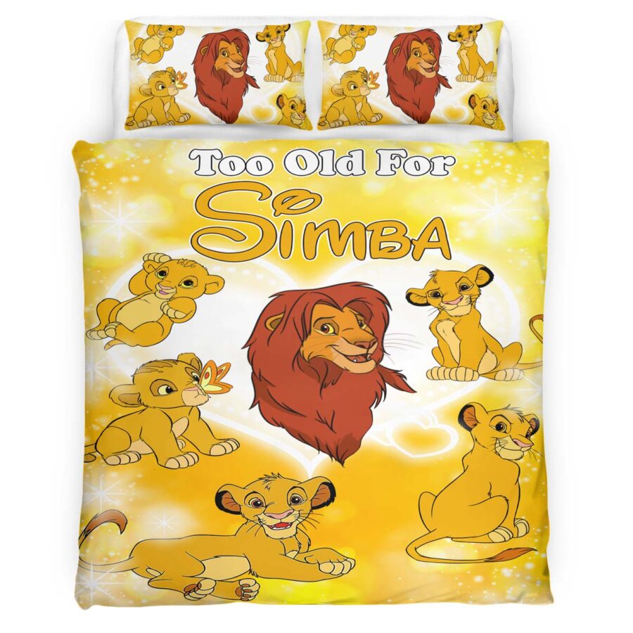 Simba Der König der Löwen Zu alt für Simba Kinderbettwäsche – Bettwäsche – Bild 4