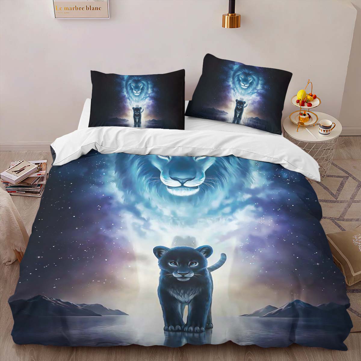 Simba und Mufasa Der König der Löwen 04 Kinderbettwäsche – Bettwäsche – Bild 2