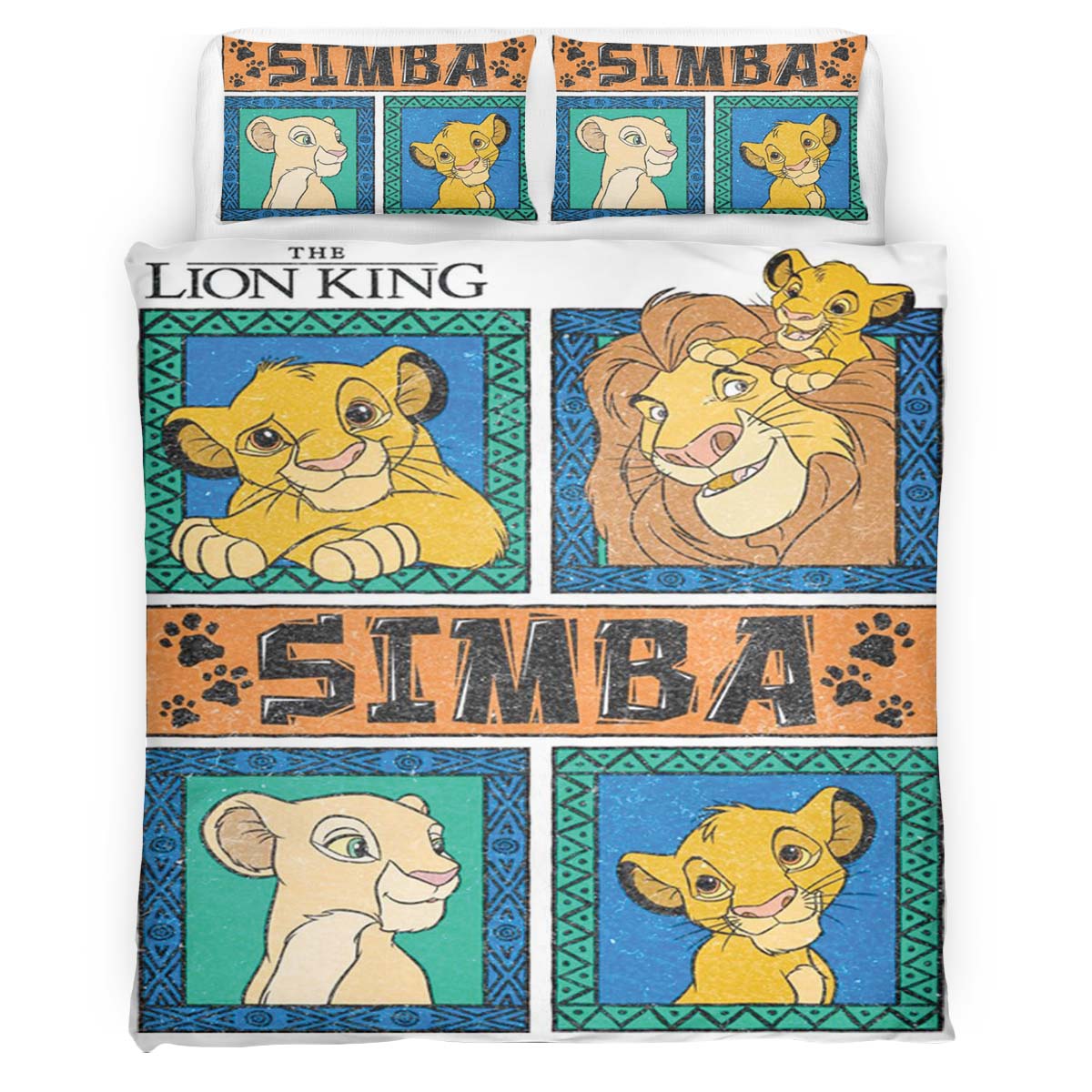 Simba und Mufasa Der König der Löwen 06 Kinderbettwäsche – Bettwäsche