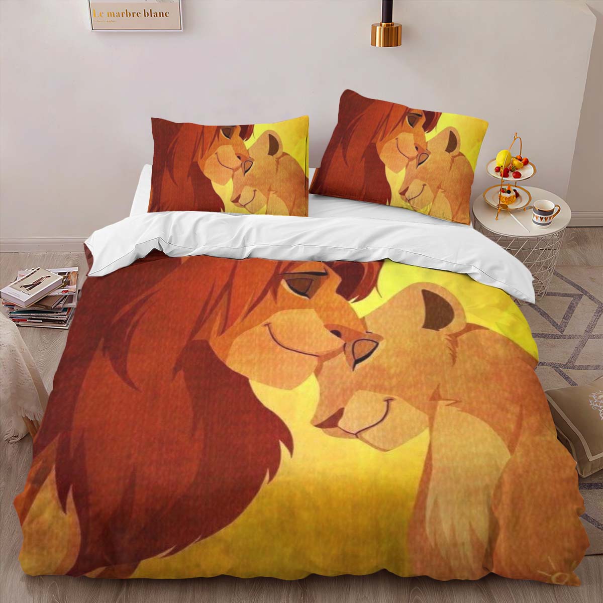 Simba und Mufasa Der König der Löwen Kinderbettwäsche – Bettwäsche – Bild 2