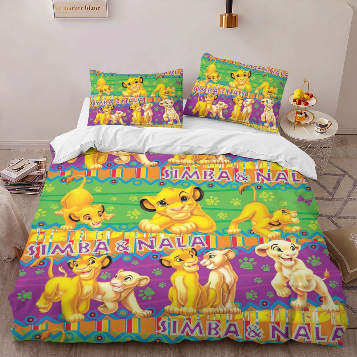 Simba und Nala Der König der Löwen Kinderbettwäsche – Bettwäsche – Bild 2