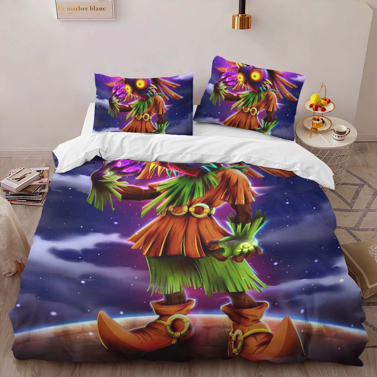 Horror Kid Majoras Mask The Legend of Zelda Charakter 2 Kinderbettwäsche – Bettwäsche – Bild 2