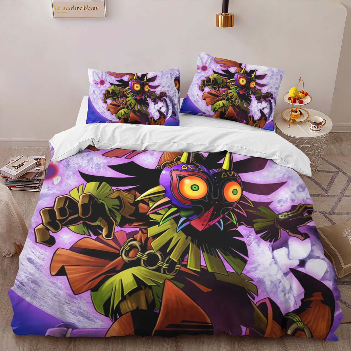Horror Kid Majoras Mask The Legend of Zelda Charakter 3 Kinderbettwäsche – Bettwäsche – Bild 2