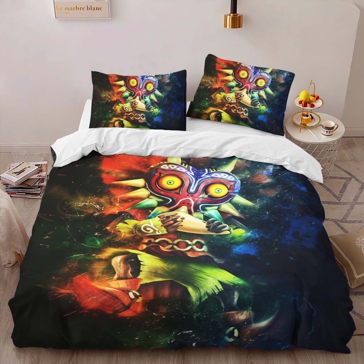 Horror Kid Majoras Mask The Legend of Zelda Charakter 4 Kinderbettwäsche – Bettwäsche – Bild 2
