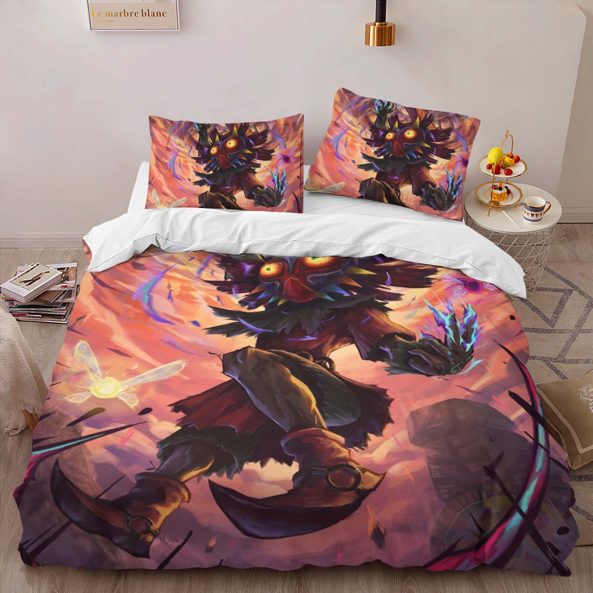 Horror Kid Majoras Mask The Legend of Zelda Charakter 5 Kinderbettwäsche – Bettwäsche – Bild 2