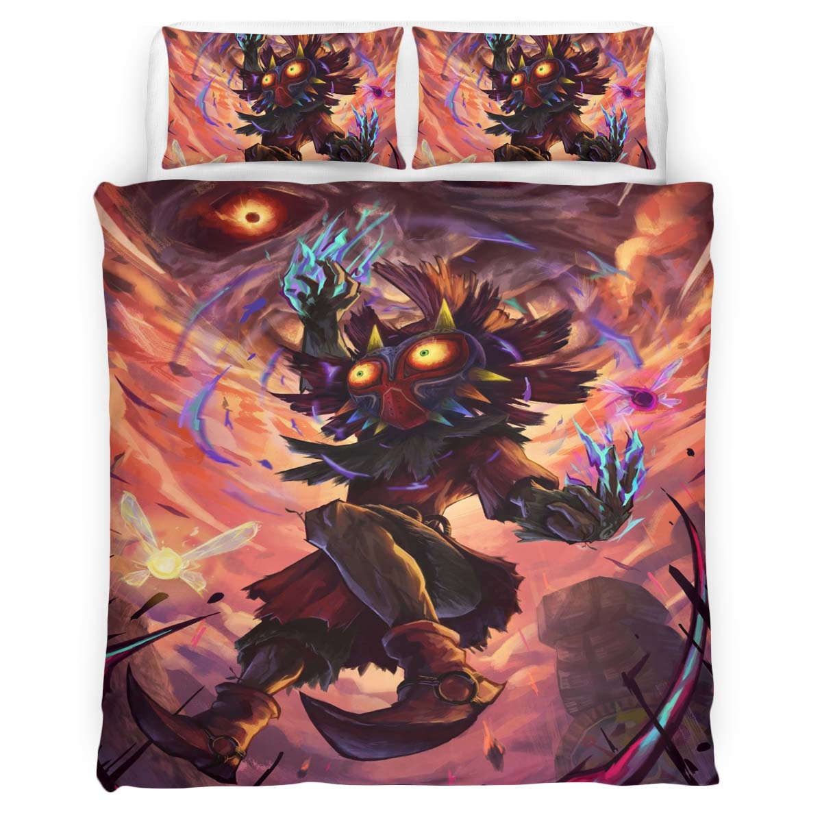 Horror Kid Majoras Mask The Legend of Zelda Charakter 5 Kinderbettwäsche – Bettwäsche