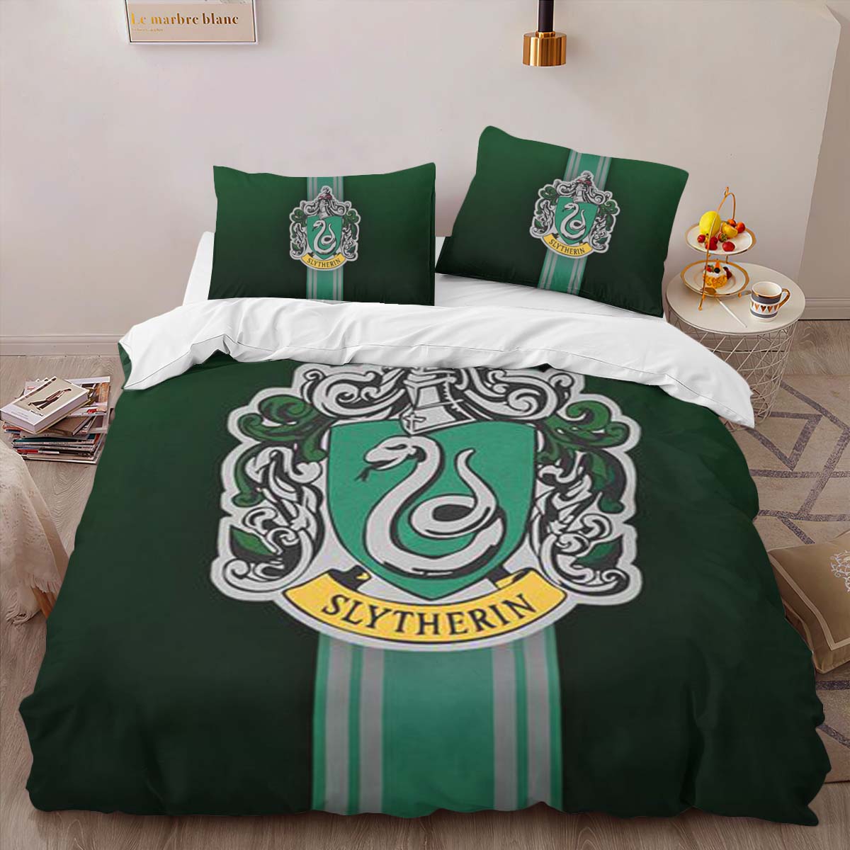 Haus Slytherin Harry Potter 06 Kinderbettwäsche – Bettwäsche – Bild 2