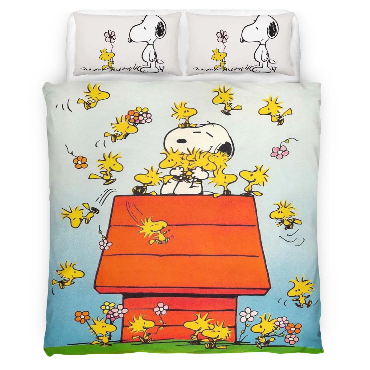 Snoopy Beagle Umarmung Kinderbettwäsche – Bettwäsche
