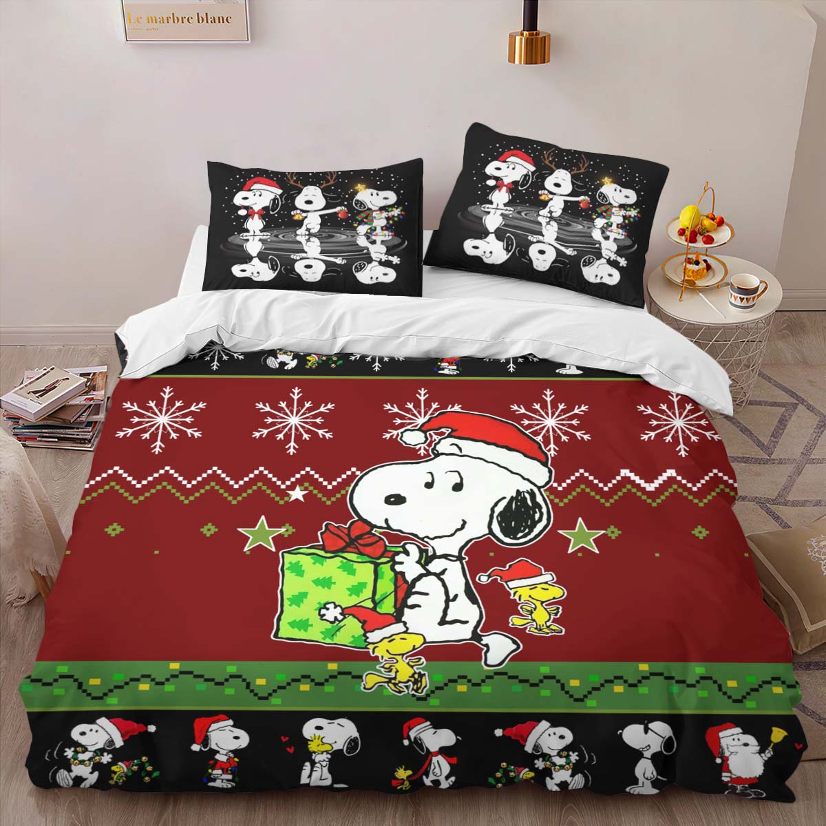 Snoopy Weihnachten Kinderbettwäsche – Bettwäsche – Bild 2
