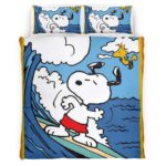 Snoopy Surfen Kinderbettwäsche – Bettwäsche