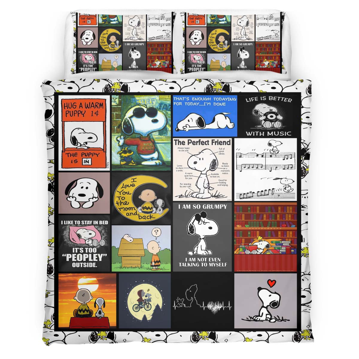 Snoopy Die Peanuts 13 Kinderbettwäsche – Bettwäsche