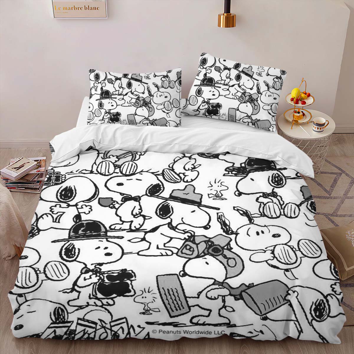 Snoopy Die Peanuts 2 Kinderbettwäsche – Bettwäsche – Bild 2