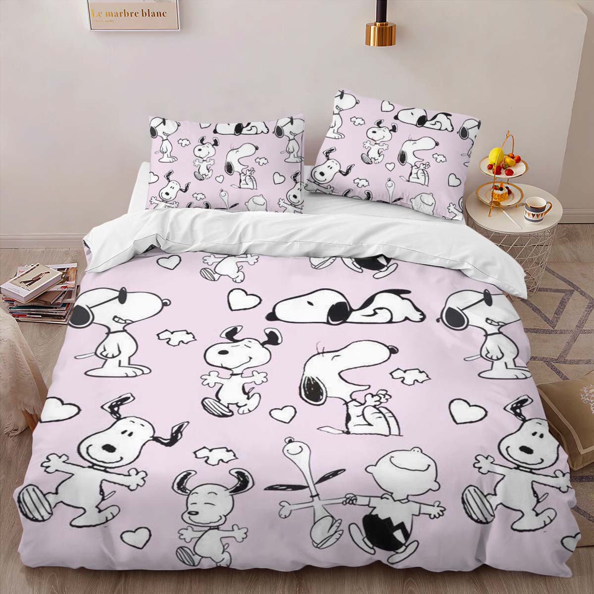Snoopy Die Peanuts 3 Kinderbettwäsche – Bettwäsche – Bild 2
