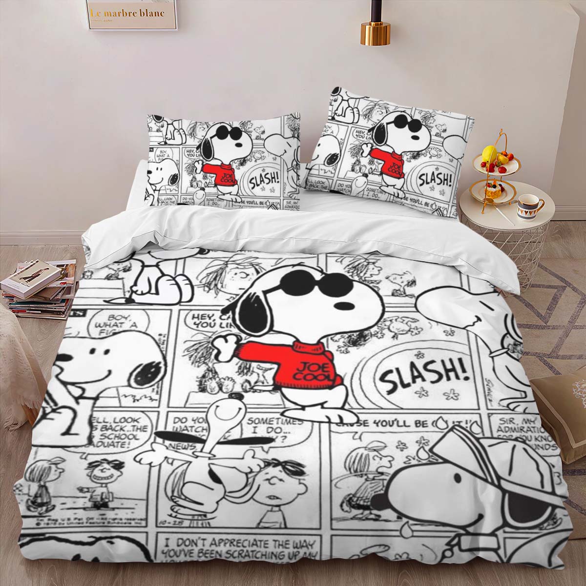 Snoopy Die Peanuts 4 Kinderbettwäsche – Bettwäsche – Bild 2