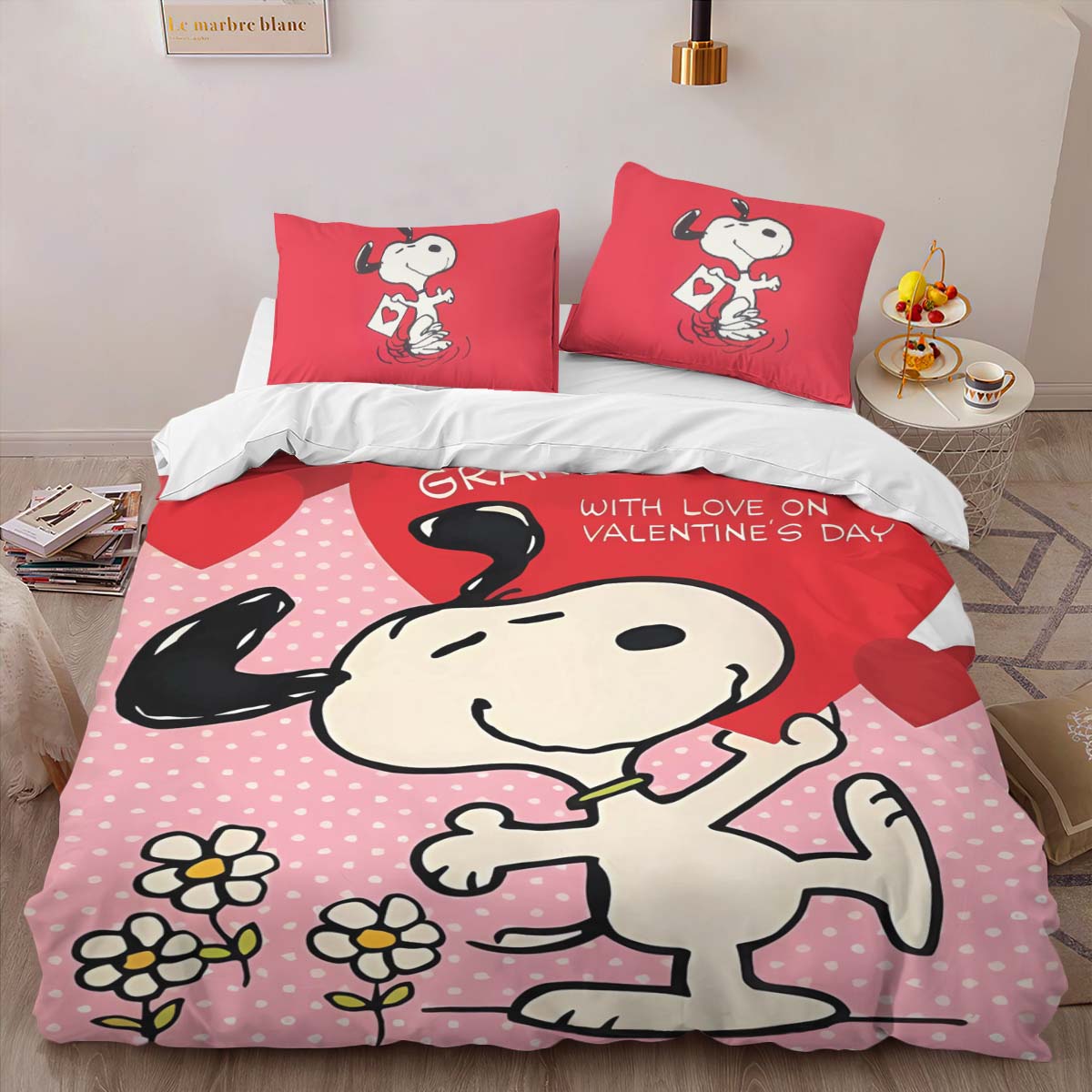 Snoopy Die Peanuts 43 Kinderbettwäsche – Bettwäsche – Bild 2