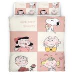 Snoopy Die Peanuts Charaktere 7 Kinderbettwäsche – Bettwäsche
