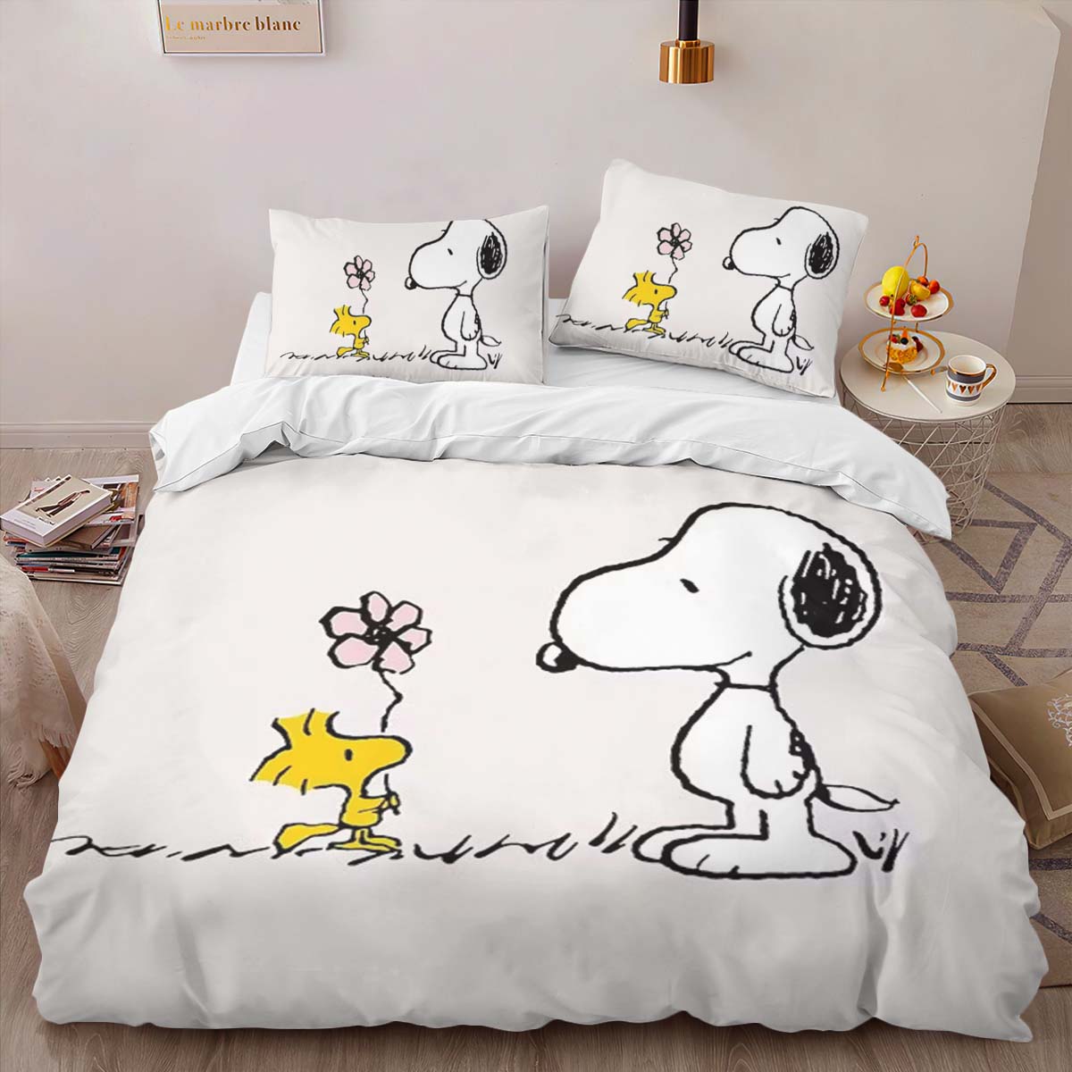 Snoopy und Woodstock Kinderbettwäsche – Bettwäsche – Bild 2