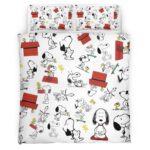 Snoopy und Woodstock 2 Kinderbettwäsche – Bettwäsche