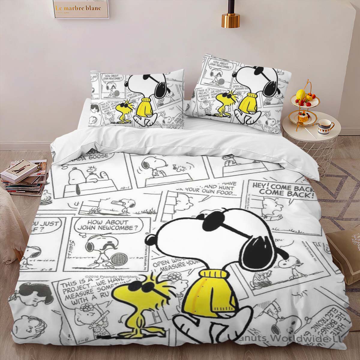 Snoopy und Woodstock 3 Kinderbettwäsche – Bettwäsche – Bild 2