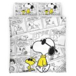 Snoopy und Woodstock 3 Kinderbettwäsche – Bettwäsche