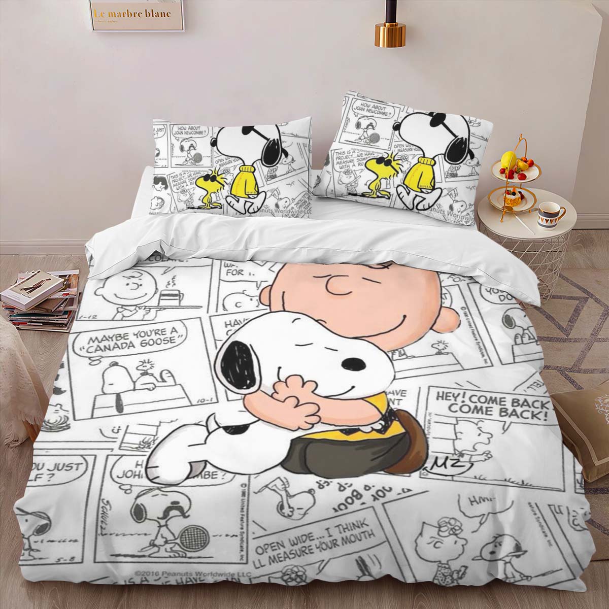 Snoopy und Woodstock 5 Kinderbettwäsche – Bettwäsche – Bild 2