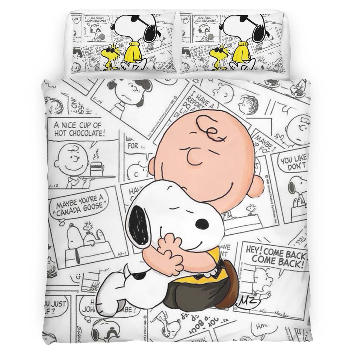 Snoopy und Woodstock 5 Kinderbettwäsche – Bettwäsche