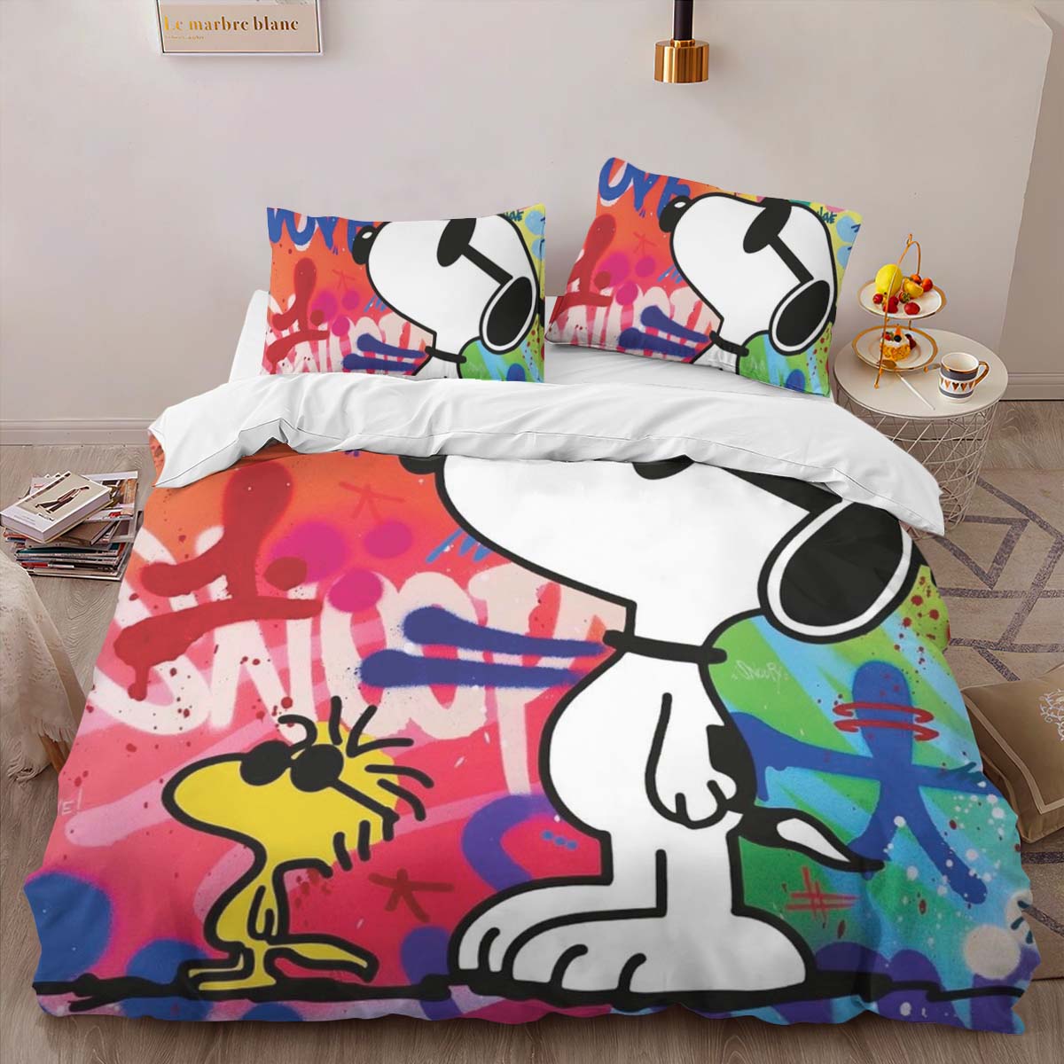 Snoopy und Woodstock 6 Kinderbettwäsche – Bettwäsche – Bild 2