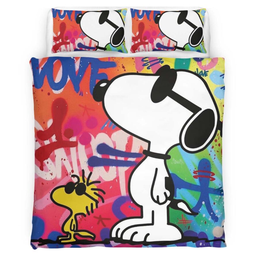 Snoopy und Woodstock 6 Kinderbettwäsche – Bettwäsche – Bild 4