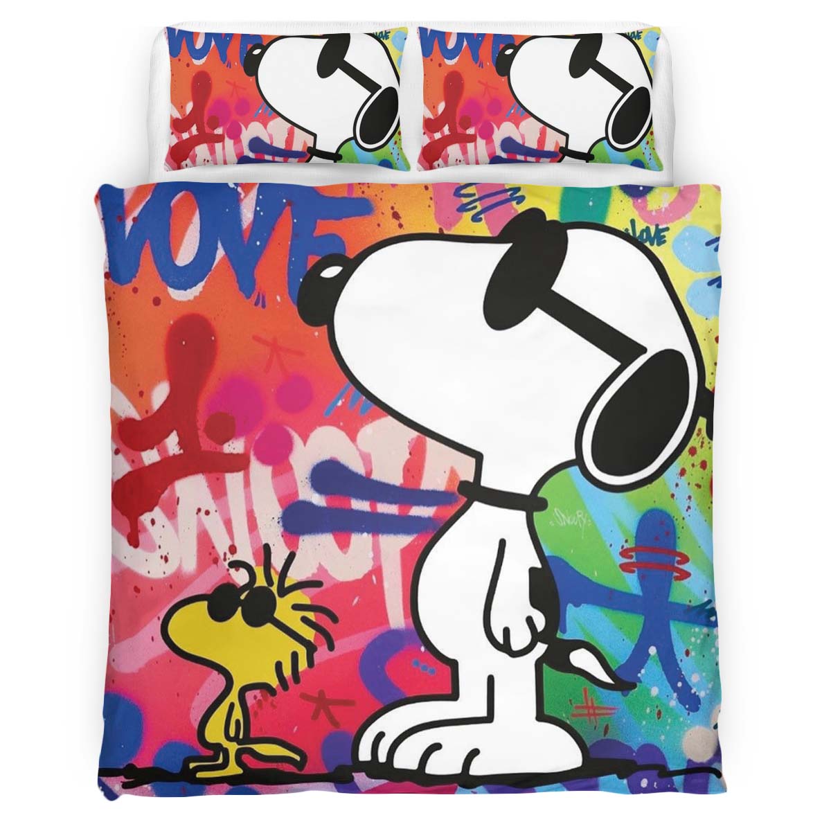 Snoopy und Woodstock 6 Kinderbettwäsche – Bettwäsche
