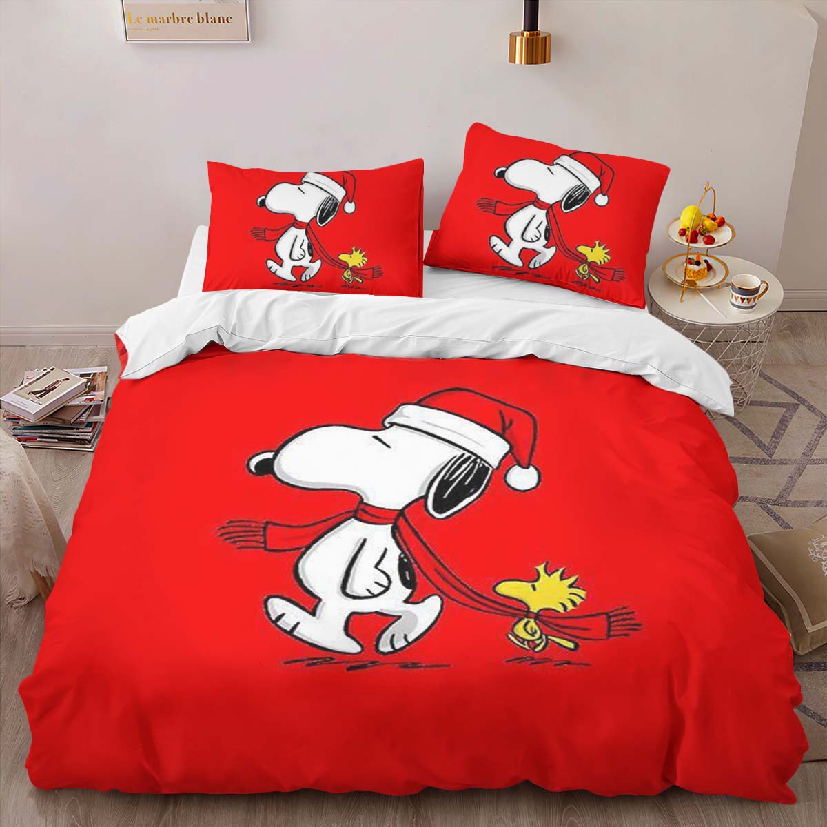 Snoopy und Woodstock 8 Kinderbettwäsche – Bettwäsche – Bild 2