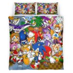 Sonic The Hedgehog 16 Kinderbettwäsche – Bettwäsche