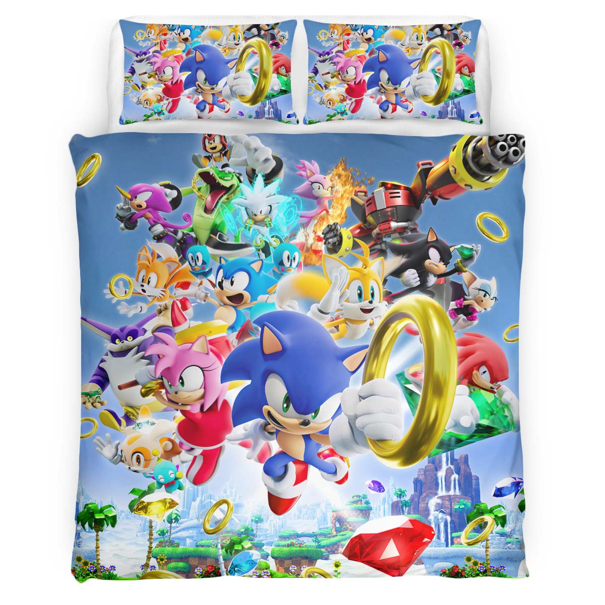 Sonic The Hedgehog 18 Kinderbettwäsche – Bettwäsche