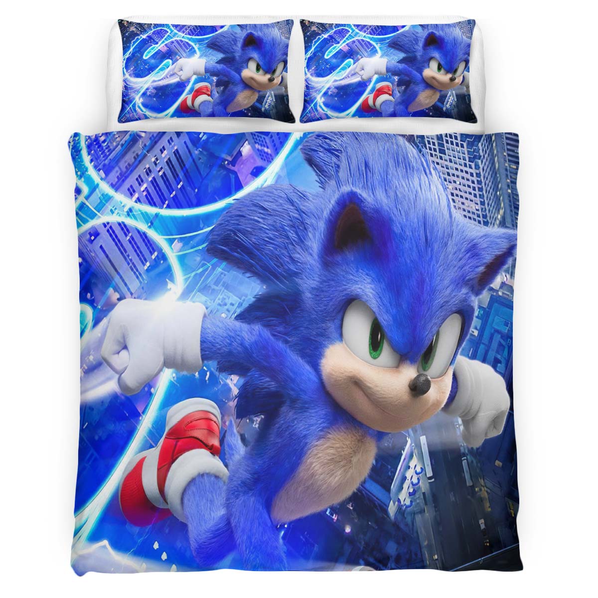 Sonic The Hedgehog 24 Kinderbettwäsche – Bettwäsche
