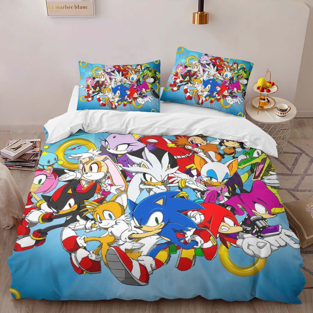Sonic The Hedgehog 36 Kinderbettwäsche – Bettwäsche – Bild 2
