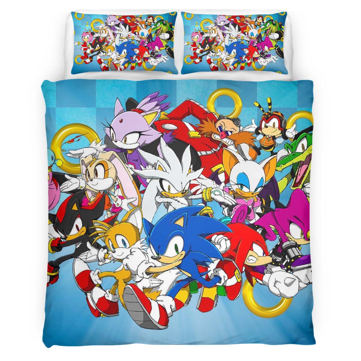 Sonic The Hedgehog 36 Kinderbettwäsche – Bettwäsche