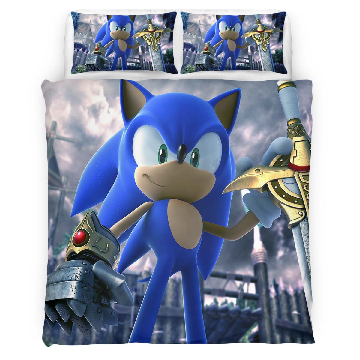 Sonic und der Schwarze Ritter Kinderbettwäsche – Bettwäsche