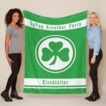 SpVgg Greuther Fürth Grün 05 Fleecedecke – Decke