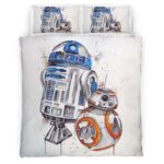 Raumschiff Star Wars Roboter Kinderbettwäsche – Bettwäsche