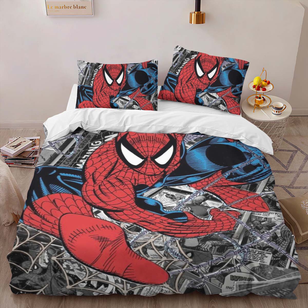 Spider-Man Comic 2 Kinderbettwäsche – Bettwäsche – Bild 2