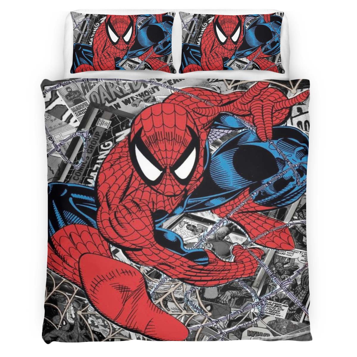 Spider-Man Comic 2 Kinderbettwäsche – Bettwäsche