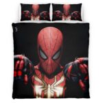 Spider-Man Dunkler Hintergrund Kinderbettwäsche – Bettwäsche