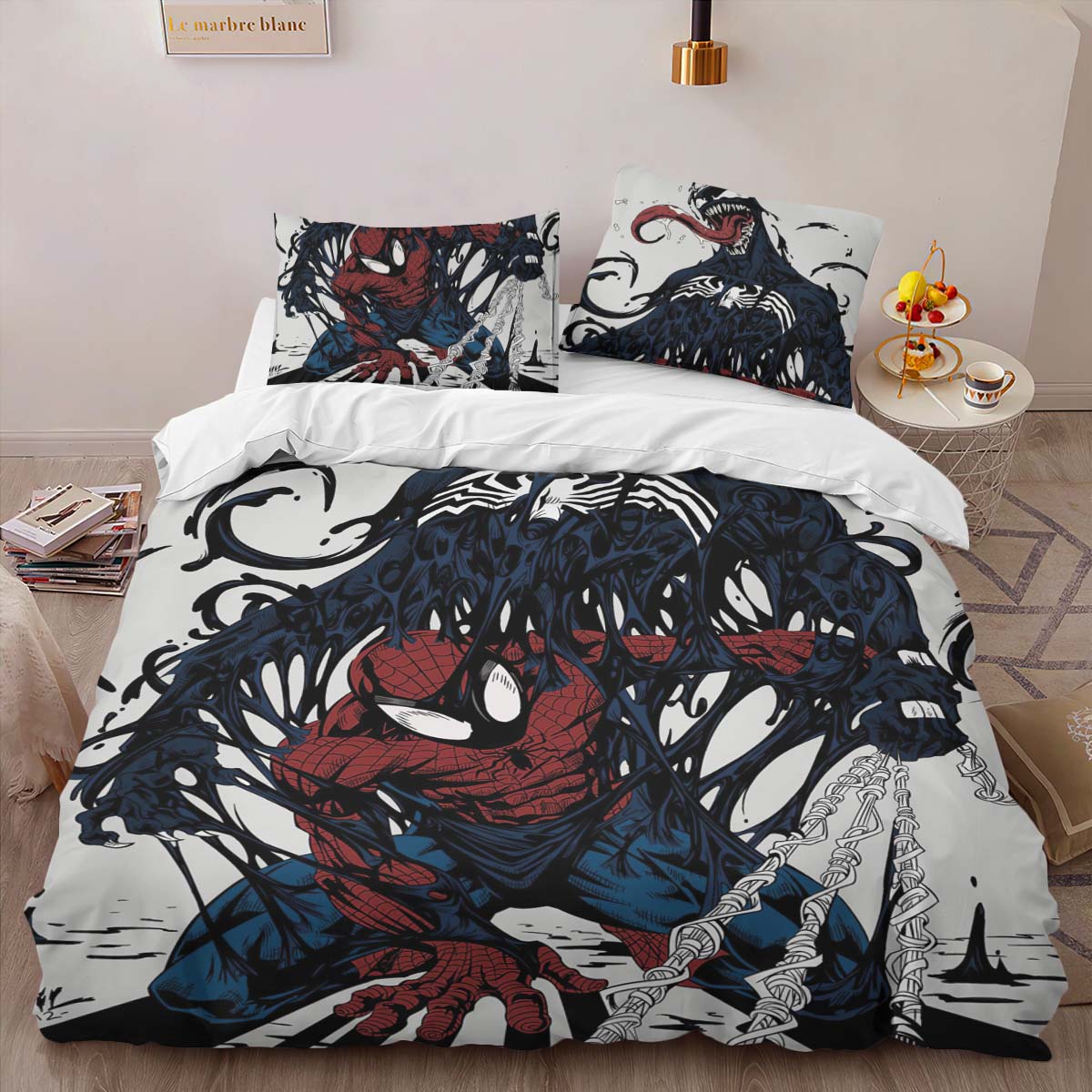 Spider-Man Venom Kinderbettwäsche – Bettwäsche – Bild 2
