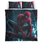 Spider-Man in der Stadt Kinderbettwäsche – Bettwäsche