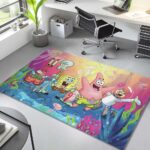 SpongeBob Schwammkopf Alle Charaktere 6 Teppich