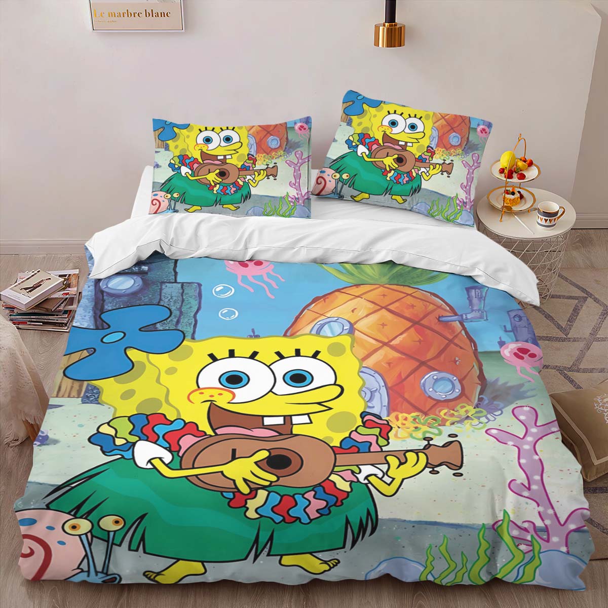 SpongeBob Schwammkopf Charaktere 05 Kinderbettwäsche – Bettwäsche – Bild 2